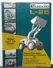 1965 Euclid L 25 Off Road Truck Specifications Construction Sales Brochure picture