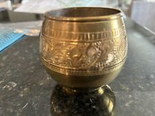 Vintage Brass Cup Or Small Bowl picture