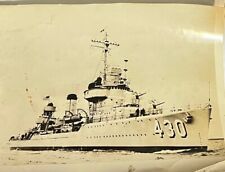 Original United States Navy Destroyer Photo DD-430 USS EBERLE Battleship picture
