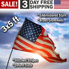 PREMIUM Bandera estadounidense de EE. UU. 3x5 pies Estrellas de rayas patriótica picture