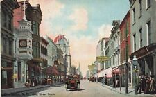 SC-Charleston, South Carolina-View on King Street-Old Car 1908. picture