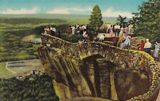 Lover's Leap Rock City Gardens Lookout Mountain Tennessee TN 1954 Postcard C40 picture