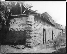Exterior Side Of An Adobe Built On North Broadway By Don Enrique S - Old Photo picture