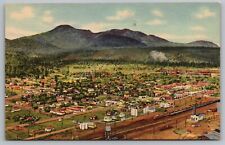 Air View Bill Williams Mountain Williams AZ Postcard picture