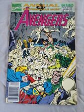 AVENGERS annual #20 (VF) MARVEL COMICS 1991 signed by Roy Thomas picture