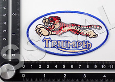 TRIUMPH TIGER EMBROIDERED PATCH IRON/SEW ON ~4