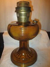 AMBER ALADDIN BEEHIVE OIL LAMP~~B-82~~1937-1938 picture