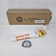 Shock Top Seasonal Small White Beer Tap Handle picture