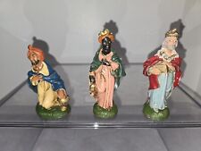 Vintage Fontanini Italy Nativity Wiseman Set Of 3 As Is picture