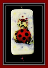 SPRING HAS SPRUNG WITH A LADYBUG KITTEN PENDANT picture