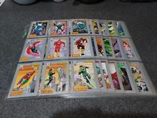 1991 Impel DC Comics Series 1 Trading Cards Complete Base Set #1-180 picture