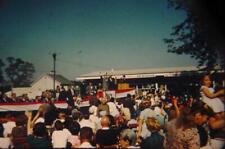 3 VINTAGE 1963 35MM SLIDE NELSON ROCKEFELLER PRESIDENTIAL CAMPAIGN RALLY picture