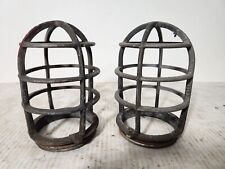 Vintage Crouse Hinds Light Cages Pair Explosion Antique V911 picture