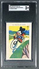 1930’s Chocolate Amatller El Tesoro de Rabin Mickey Mouse #5 SGC 3 Pop 1 Highest picture