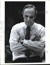 Press Photo Louisiana State University Basketball Coach Dale Brown - nos08353 picture
