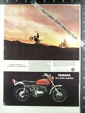 1969 Yamaha 250 DT-1C Enduro motorcycle vintage magazine advertisement ad 69 picture