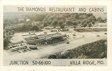 Postcard 19.0s RPPC Missouri Villa Ridge Diamonds Restaurant route 66 23-11379 picture