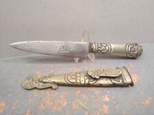 ORIGINAL VINTAGE ARGENTINIAN JU-CA GAUCHO KNIFE AND SHEATH picture