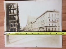 RARE ANTIQUE ORIG.  PHOTOGRAPH BROOKLYN  N.Y. MECHANICS BANK 1895+ picture