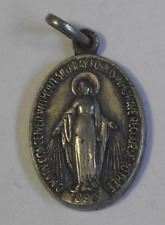 Religious oval medal Miraculous Virgin Mary crushing the snake 1830 picture