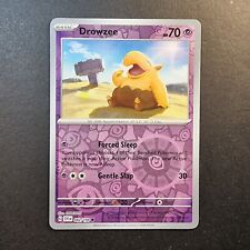 Drowzee Scarlet & Violet Base Set 82/198 Reverse Holo Pokemon Card in Toploader picture