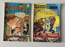1949 & 1972 Comic Charlton Sweethearts #130 Illustrated Classics the Prairie #58 picture