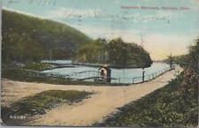 Postcard Reservoir Merimere Meriden CT 1911 picture