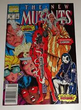 NEW MUTANTS #98 KEY ISSUE FIRST APP DEADPOOL 9.0/9.2 NEWSTAND 1991 picture