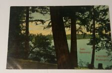 1908 postmark Lake Spanaway Tacoma Washington made in Germany postcard picture