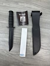 KA-BAR 1211 USA fixed blade knife & KA-BAR sheath picture