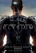 Elysium 2013 mini 11x17 inch movie poster Matt Damon Jodie Foster picture