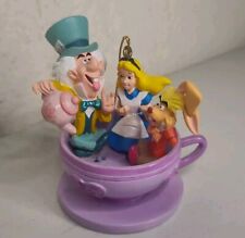 Disney FOUR PARKS ONE WORLD ALICE IN WONDERLAND TEA CUP  ORNAMENT🛑Read picture