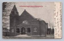 Baptist Church WILLIAMSBURG Kentucky Antique Whitley County Postcard 1918 picture