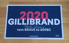 Kirsten Gillibrand Senator New York Autograph Signed Placard Sign 2020 President picture