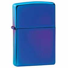 Zippo Windproof High Polished Indigo Lighter, Blueish Purple, 29899, New In Box picture