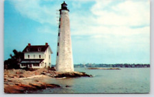 POSTCARD THE LIGHTHOUSE NEW LONDON CONNECTICUT picture