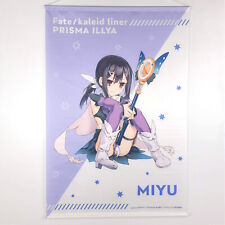 Fate Prisma Illya Miyu Edelfelt Anime B2 Tapestry Wall Scroll Poster - US Seller picture