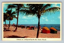 Hollywood Beach FL-Florida Cabanas Hollywood By The Sea c1963 Vintage Postcard picture