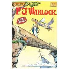 P.J. Warlock #1 in Near Mint minus condition. Eclipse comics [h& picture