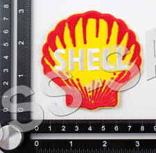 SHELL EMBROIDERED PATCH IRON/SEW ON 3