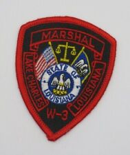 Lake Charles Louisiana Marshal W-3 Patch picture