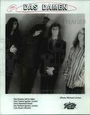 1990 Press Photo Four Members of Das Damen - sap03524 picture