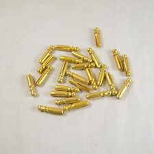 6PCS Golden Smoking Pipe Accessories 3mm metal filter Adapter picture