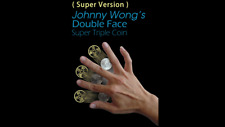 Super Version Double Face Super Triple Coin by Johnny Wong - Trick picture