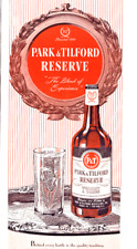 1947 Park & Tilford Reserve Whiskey Vtg Magazine Print Ad READ picture