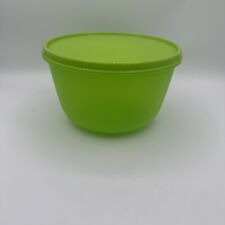 Tupperware Modular Bowl 8 1/2 Cups Round Microwave Container Green New picture
