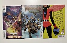 Comic Lot Of 3 (Wasp 1, Murderworld Wolverine, & Knights Of X 001)  picture
