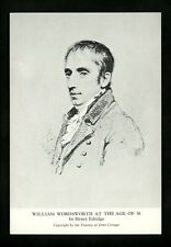 Famous People postcard W.M. Wordsworth portrait Henry Edridge picture