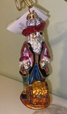 Rare 2001 Christopher Radko SKULL DUGGERY Halloween Ornament Hard to Find Pirate picture