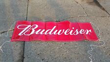 budweiser 10' and natural light 6' beer banner 2-pack...free shipping picture